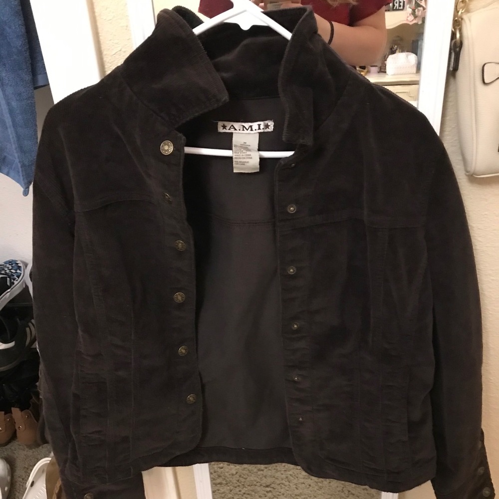 Corduroy jacket!